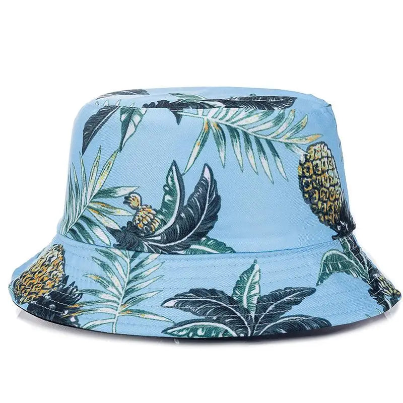 Unisex Bucket Cap Fruit Printing Hats Summer
