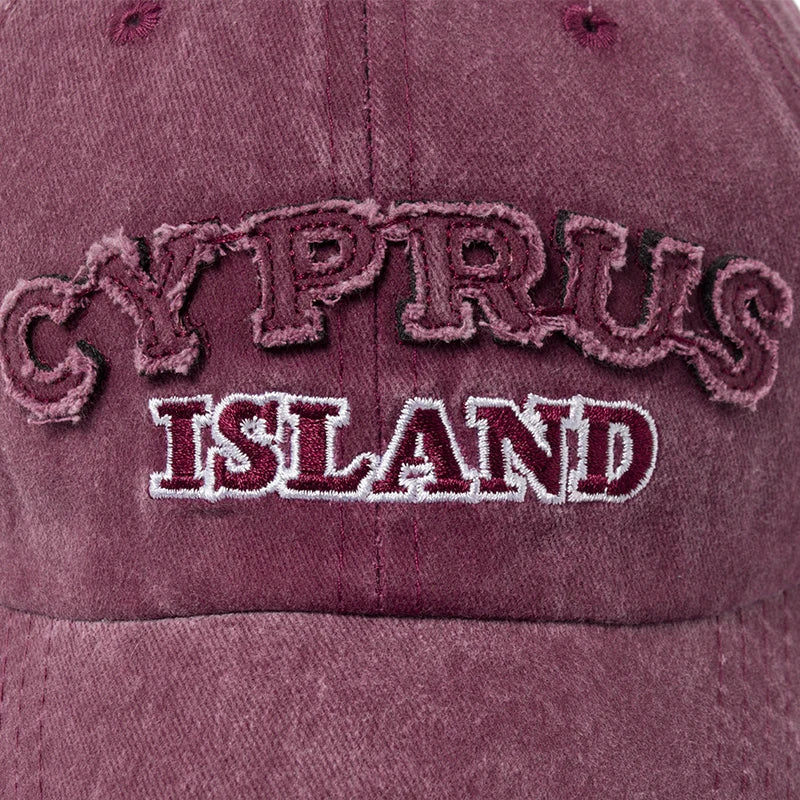 Washing Retro Style Baseball Cap For Men