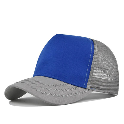 New Autumn Solid Mesh Patchwork Women Men Baseball Cap