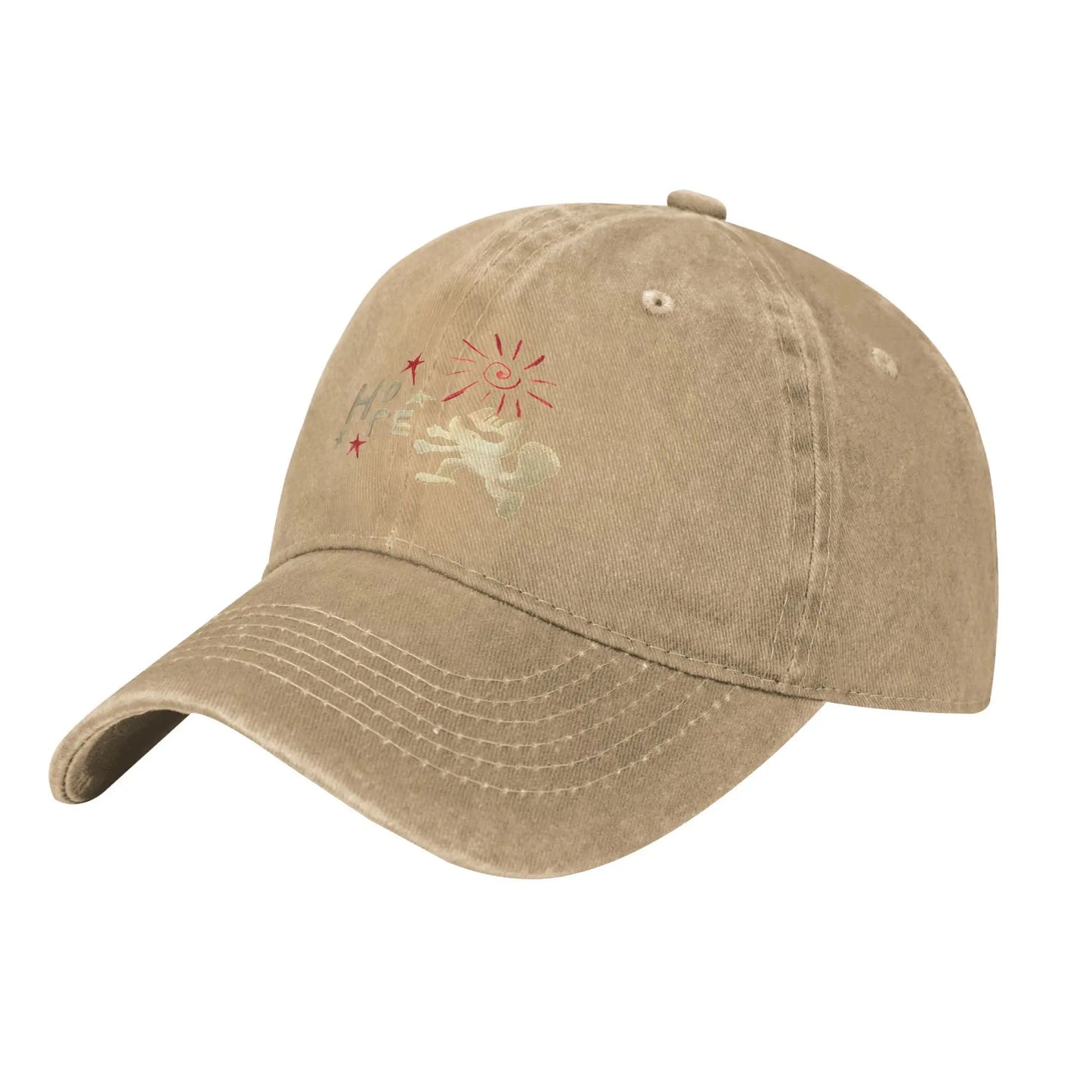 Hope On The Stage Tour Baseball Cap Fashion Distressed Denim