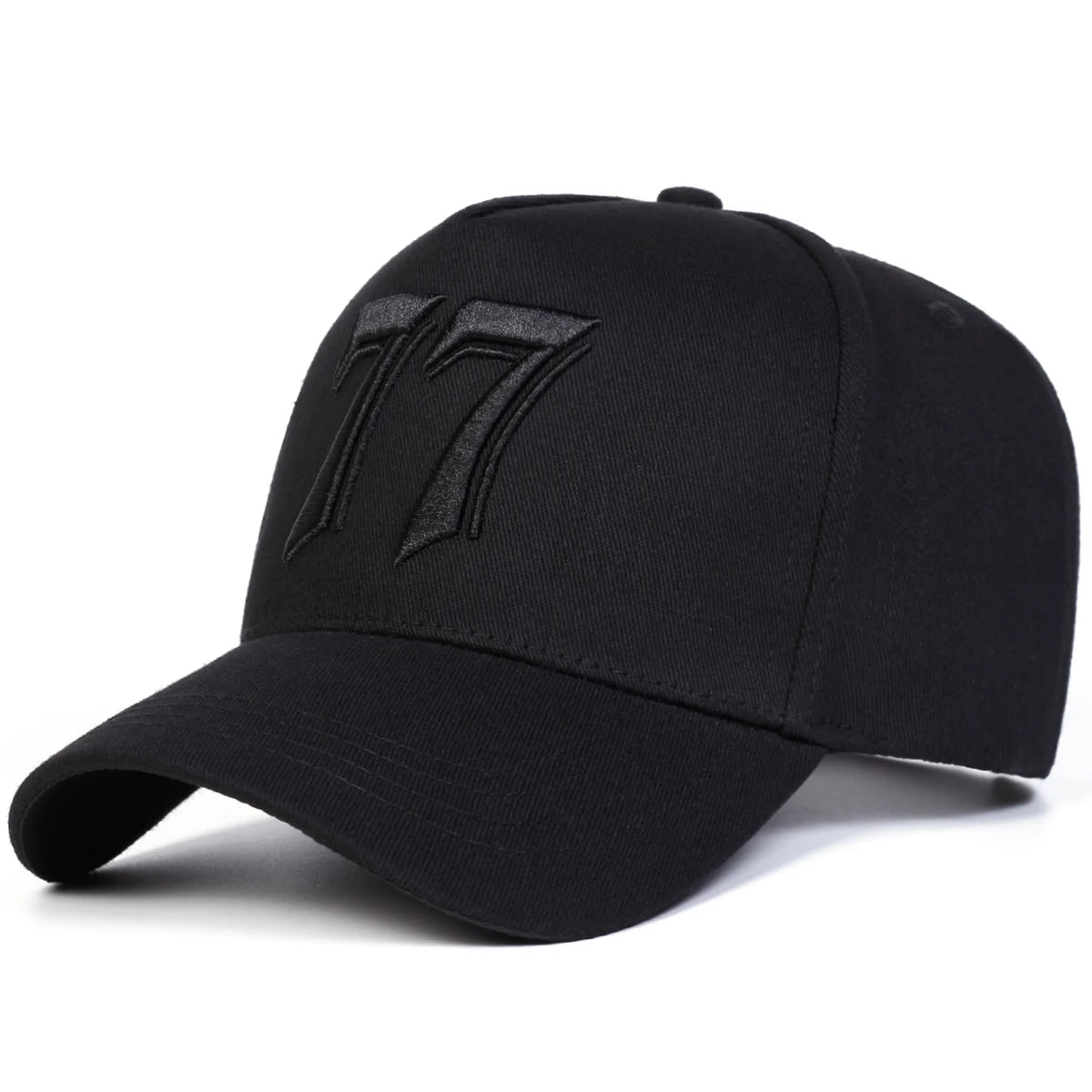 Unisex 77 Letter Embroidery Baseball Caps Spring Autumn Outdoor Sports Cap