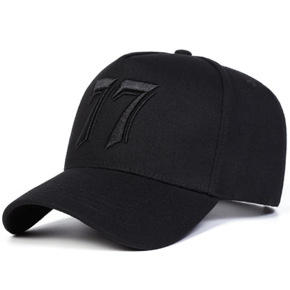 Unisex 77 Letter Embroidery Baseball Caps Spring Autumn Outdoor Sports Cap
