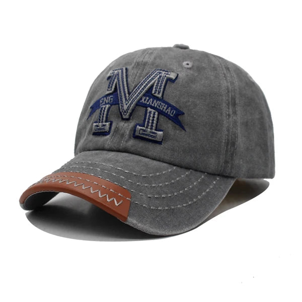 Unisex Vintage Cotton Snapback Caps Men Baseball Cap Hats