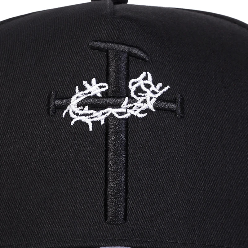 Unisex Iron Wire Nail Embroidery Baseball Caps Spring Autumn
