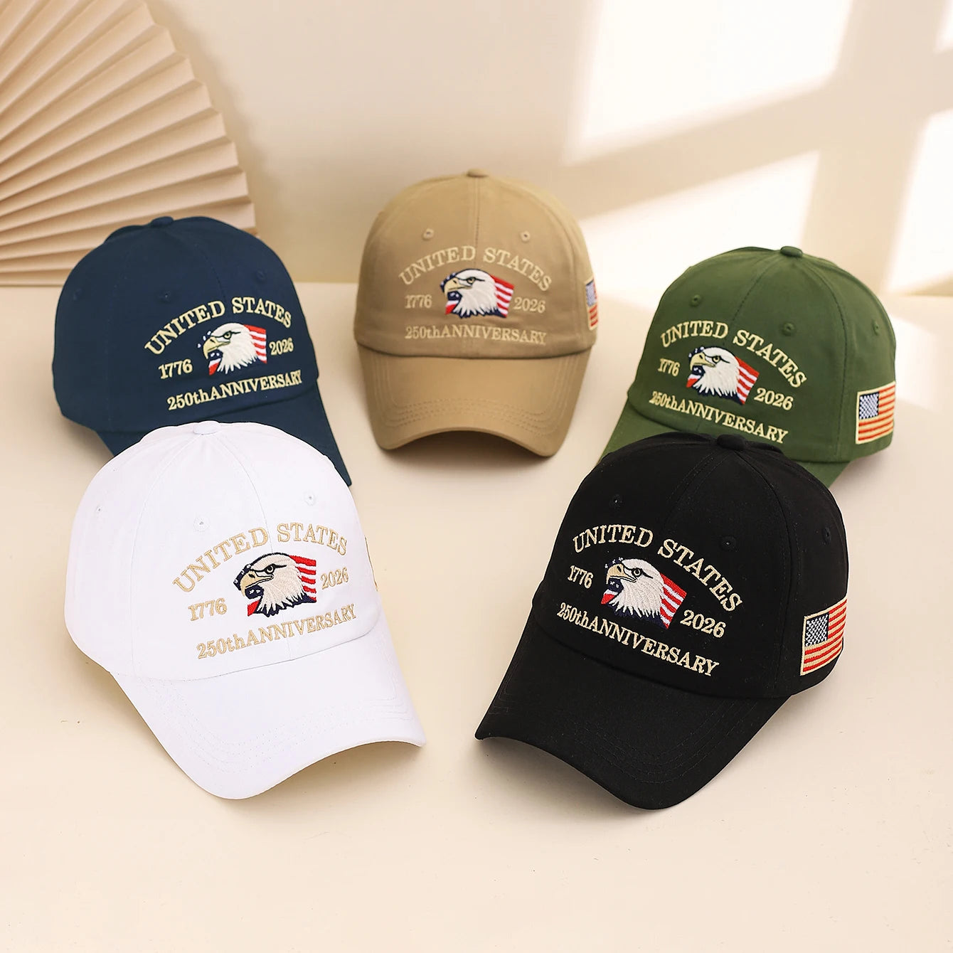 Letter Washable Anniversary Celebration European and American Baseball Cap