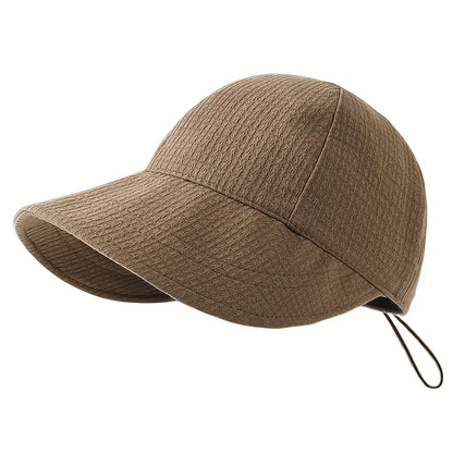 Women's Solid Color Bucket Hat, Sunscreen Outdoor