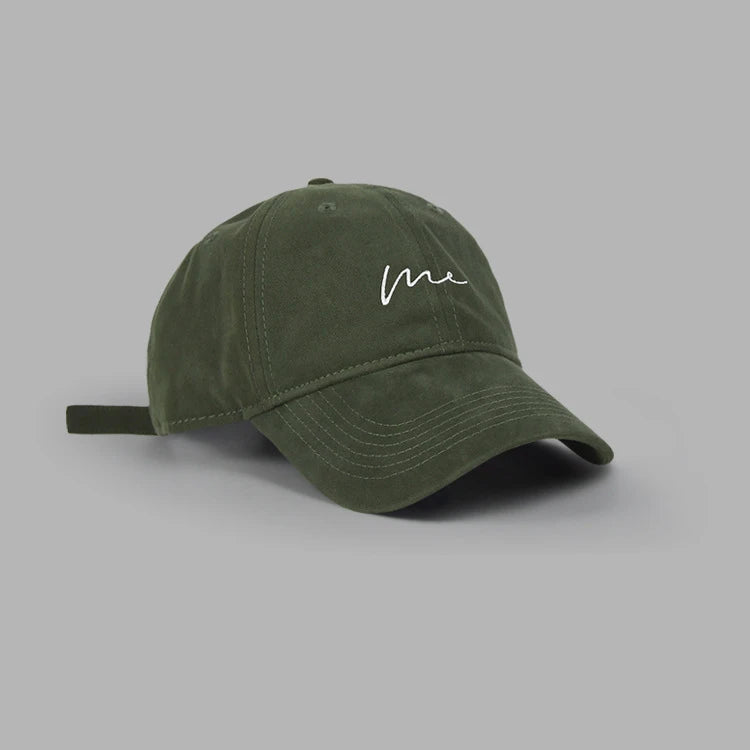 Retro Letter Embroidered Baseball Cap