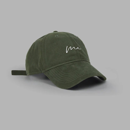 Retro Letter Embroidered Baseball Cap