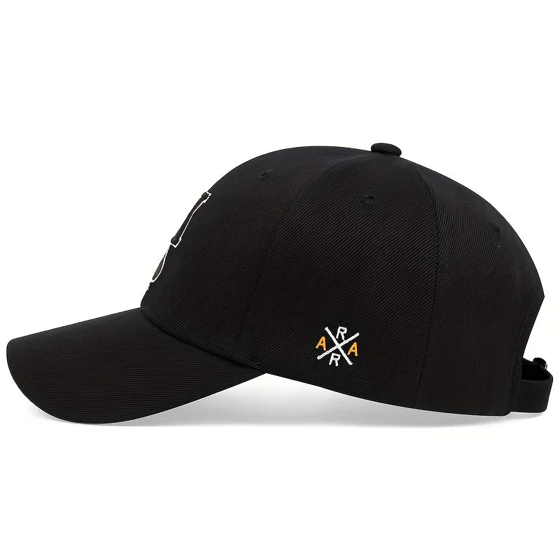Fashion Hip Hop K Letter Baseball Cap Hip Hop Poker Embroidered Golf Hats Outdoor Sports Leisure Caps Dad Hats