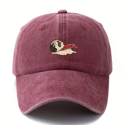 Sports Dog Pattern Baseball Hat for Men and Women