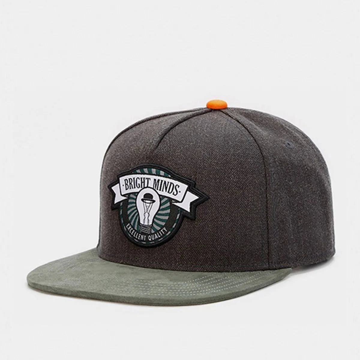 Unisex Brand Broompton Cap Spring Black Snapback Hat for Men Women