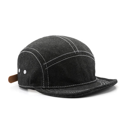 Denim Short Soft Brim Baseball Cap