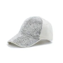 New Fashion Women Diamond Inlay Cap Spring Summer
