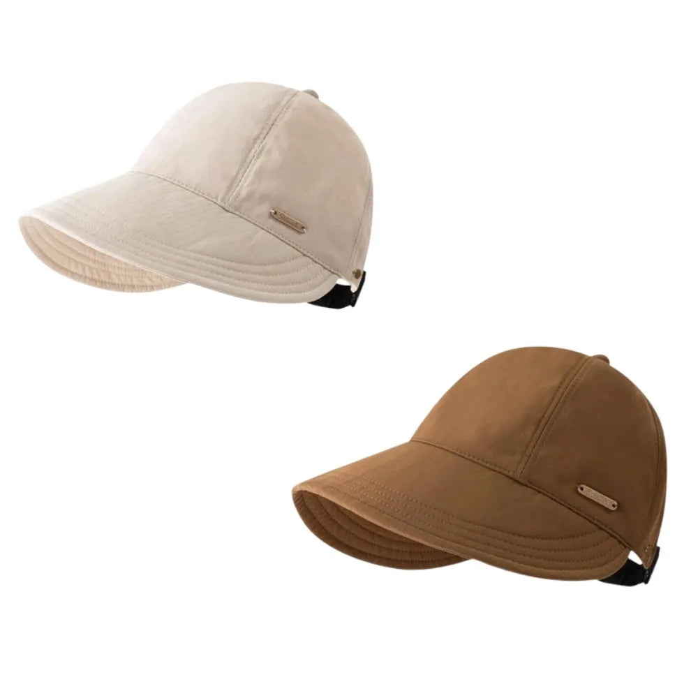 Women's UV Protection Baseball Cap Wide Brim Adjustable Sun Hat