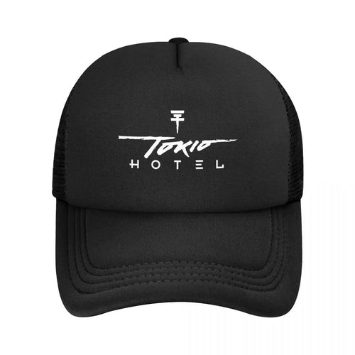Unisex Tokio Hotel Pop Music Hats Outdoor Mesh Baseball Cap