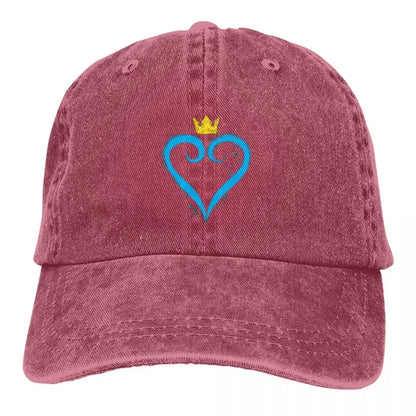 Kingdom Hearts Painting Stuff Unisex Style Baseball Cap