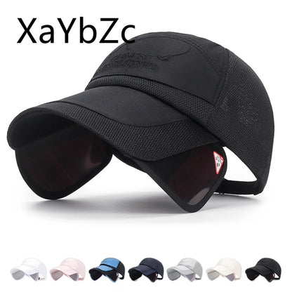 Summer Outdoor Fishing Sunscreen Baseball Cap Men's