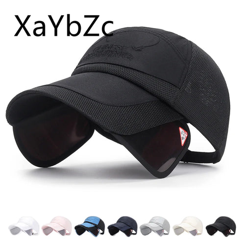 Summer Outdoor Fishing Sunscreen Baseball Cap Men's