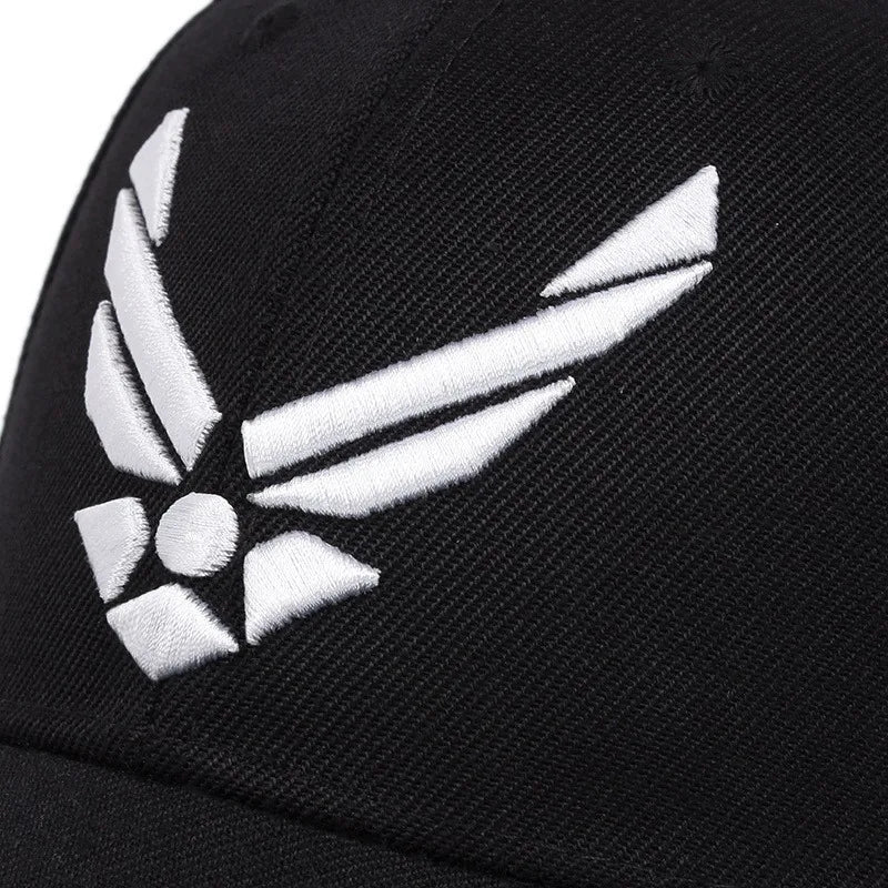 US Air Force V-Mark Embroidery Baseball Caps Spring and Autumn