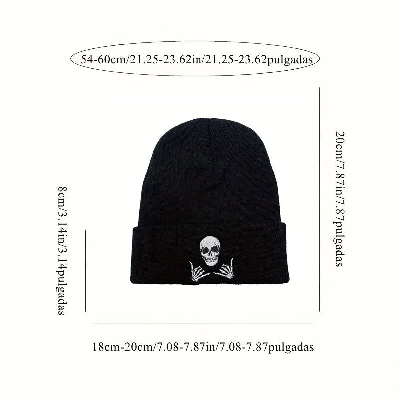 Winter New Men's Knitted Hat Fashion Versatile Hoodie Women's Outdoor