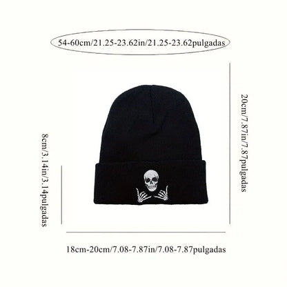 Winter New Men's Knitted Hat Fashion Versatile Hoodie Women's Outdoor