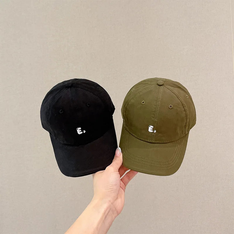 Fashion Letter Children Baseball Hat Embroidery Kids Duck 2 8year Boys Girls Outdoor Sunshade Visors Baby Hats
