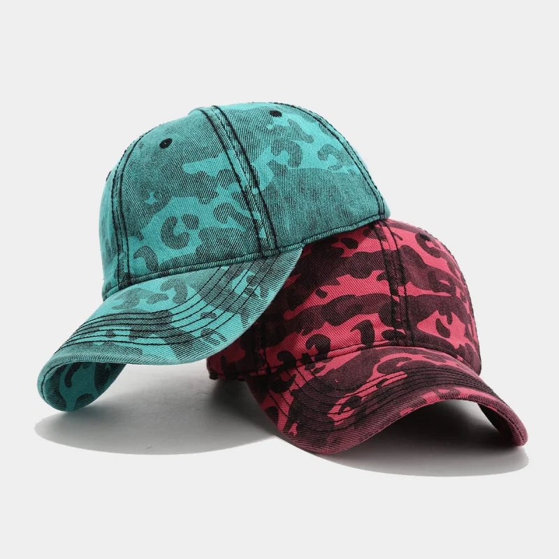 New Camouflage Printed Baseball Cap Unisex American