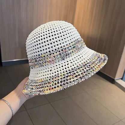 Summer New Style Straw Fisherman Hats Women's