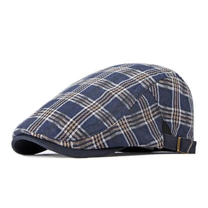 Cotton Print Newsboy Caps Flat Cap