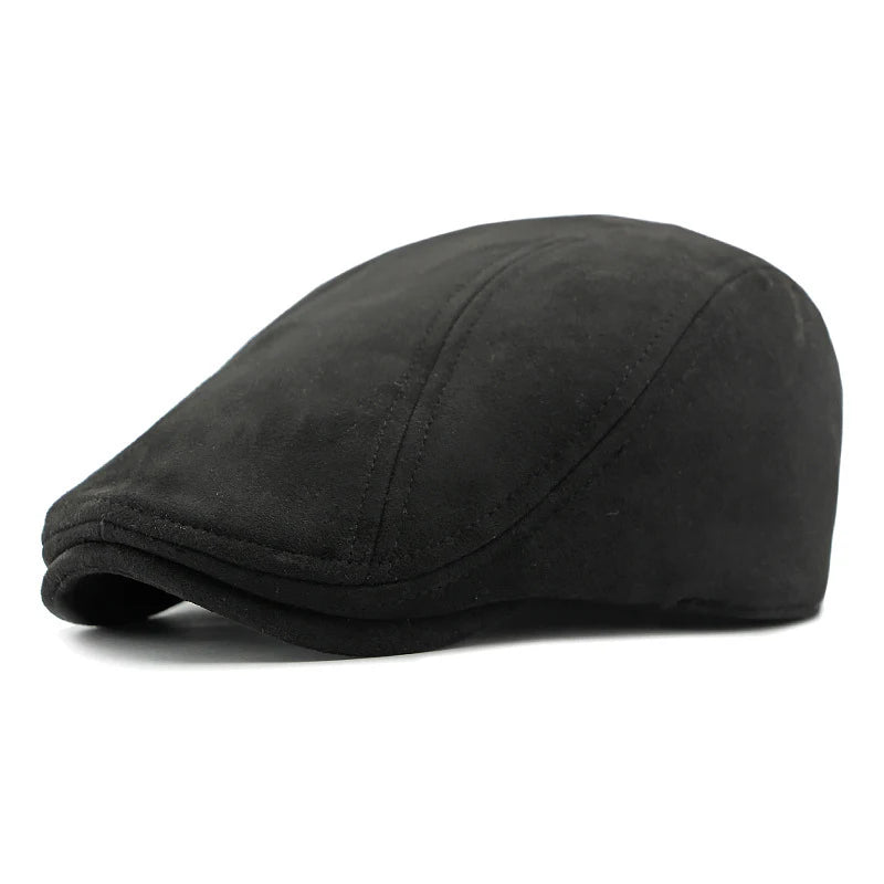 Fashion Berets Men Women Spring Autumn Suede Hats