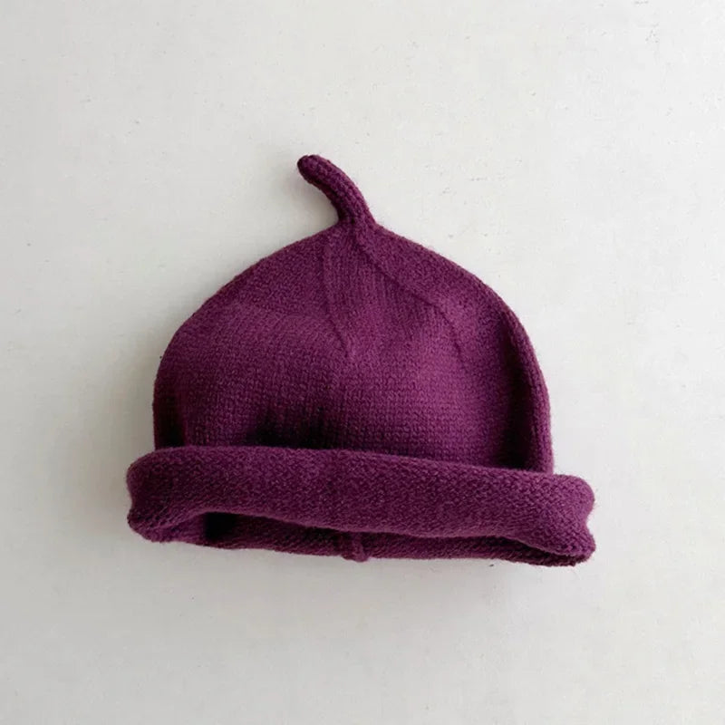 Kids Winter Hats For Newborn Boys Crochet Bonnet Toddler Girl Cap