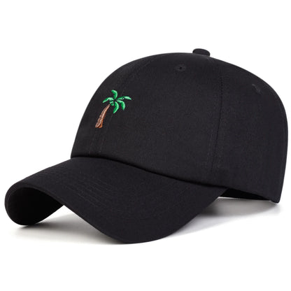 Unisex Coconut Tree Embroidery Baseball Caps