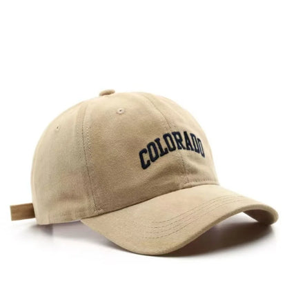 New Embroidered Letter Baseball Hat Sun Protection Adjustable