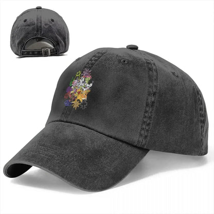 Digimon And Crests Baseball Cap