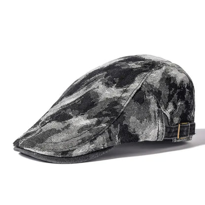 Four Seasons Cotton Print Newsboy Caps