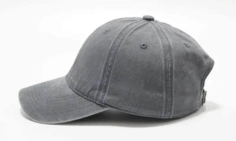 Baseball Cap Washed Daddy Hat Outdoor Cap Sand Washed Old Cowboy Hat Soft Top Sun Hat Embroidery
