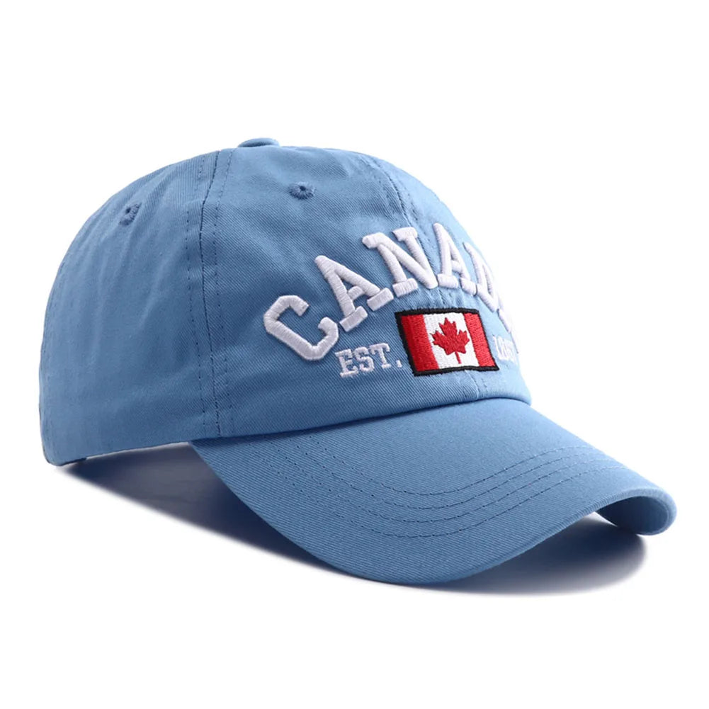 Canada Flag Embroidery Baseball Cap