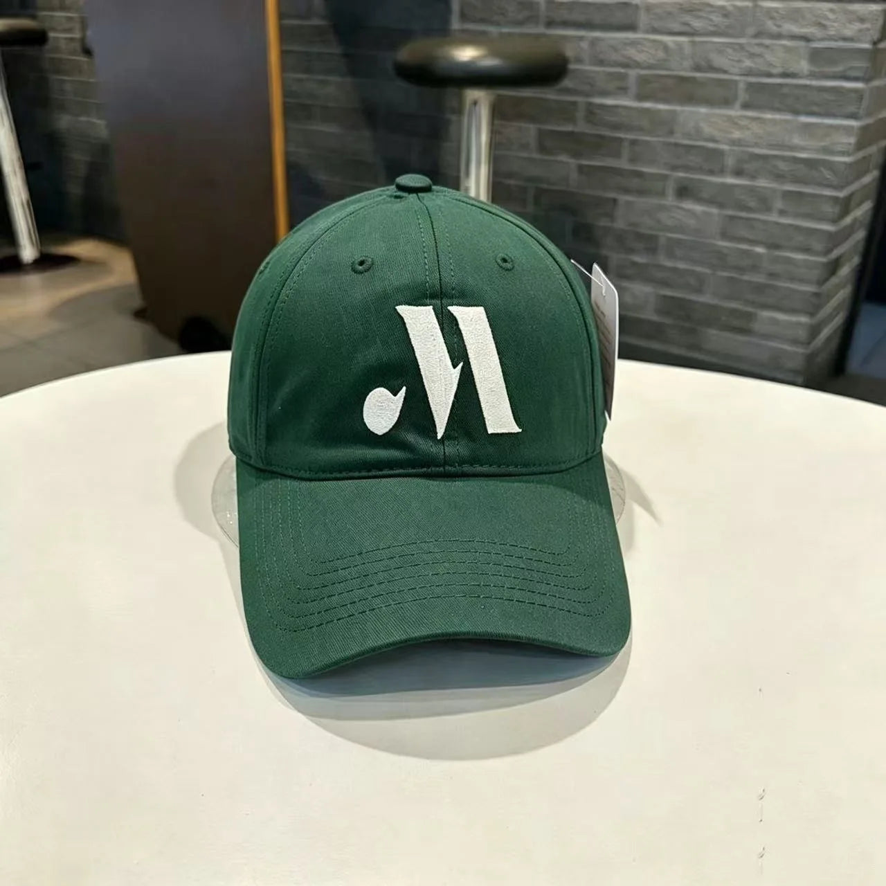 Neutral Letter Printed Soft Top Baseball Cap