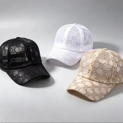 This Lace Mesh Baseball Cap