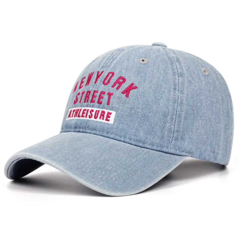 Doitbest Unisex Vintage Denim Baseball Cap