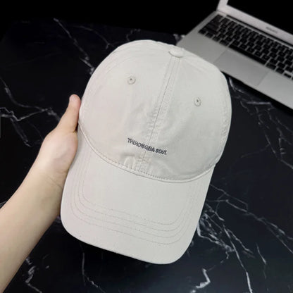 Retro Cotton Baseball Caps Spring Summer