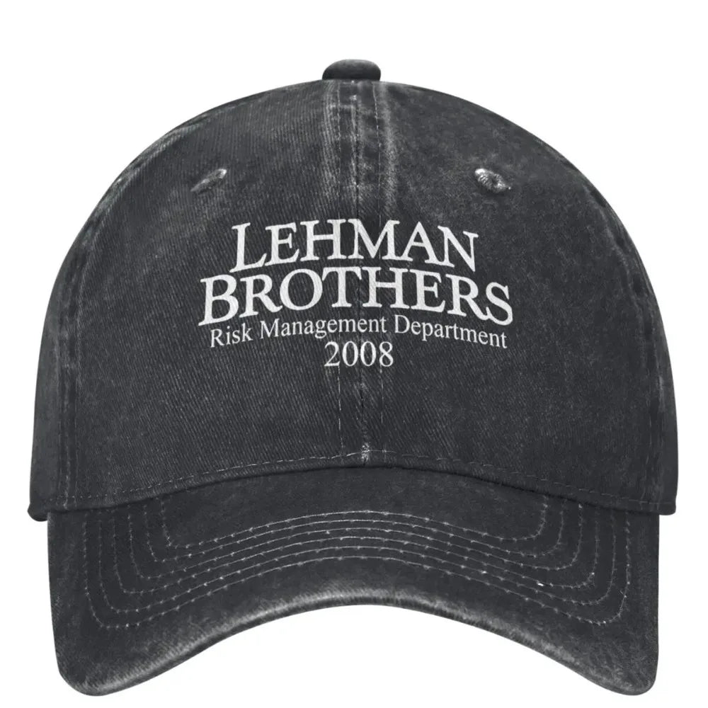 Lehman Brothers Risk Management 2008 Baseball Cap