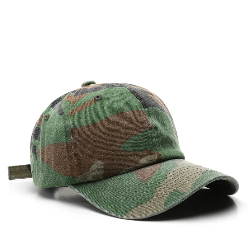 Men's And Women's Multi-Color Camouflage Baseball Caps