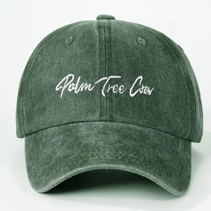Retro Letter Embroidered Baseball Cap