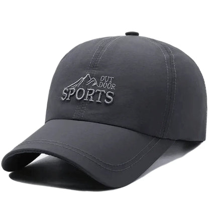 Unisex Quick-Dry Baseball Cap For Men Women