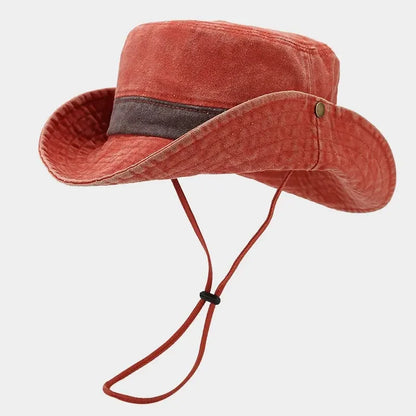 Spring Cotton Solid Bucket Hat Fisherman Hat
