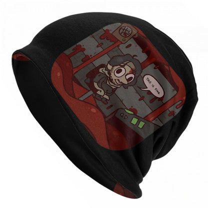 Blood Ocean Iron Lung Caps Vintage Autumn Winter Ski Skullies Beanies Hat