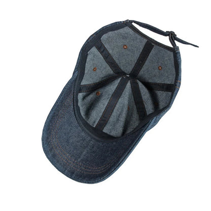 Classical Washed Denim Baseball Cap Sun Protection Baseball Cap