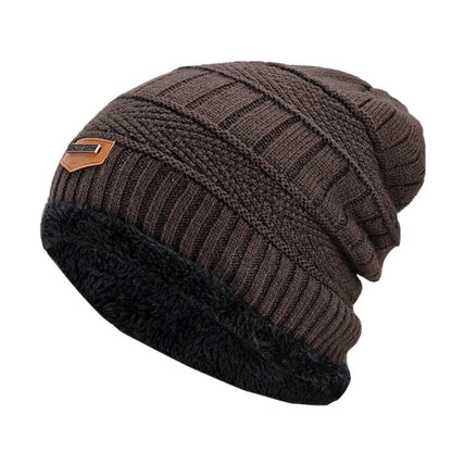 Winter Beanie Hat For Men Knitted Hat Winter Cap