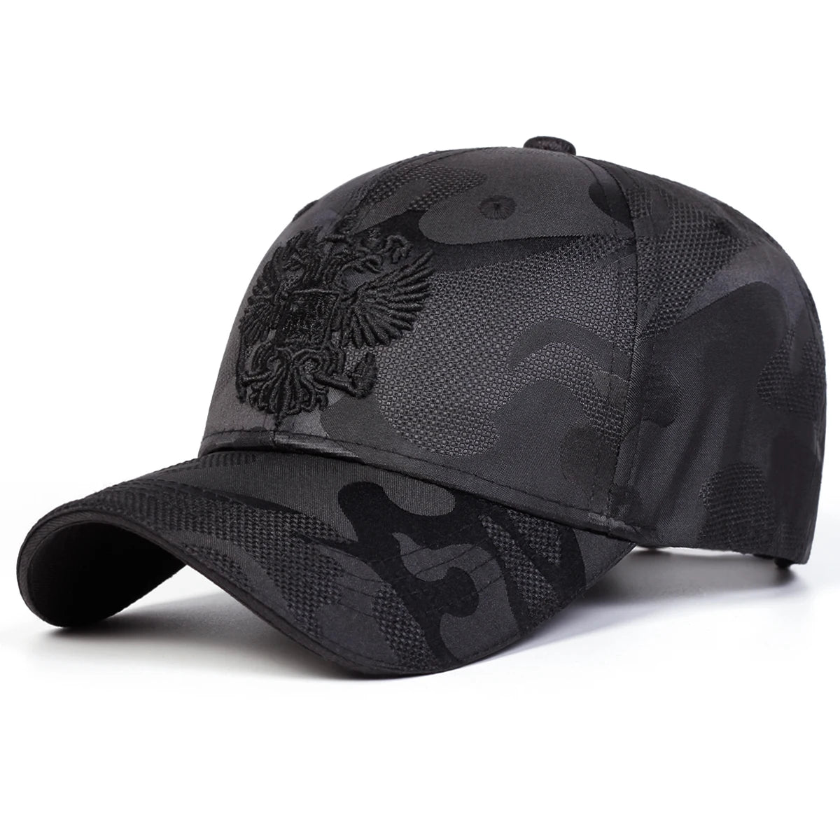 Unisex Double-headed Eagle Embroidery Baseball Caps Spring Autumn
